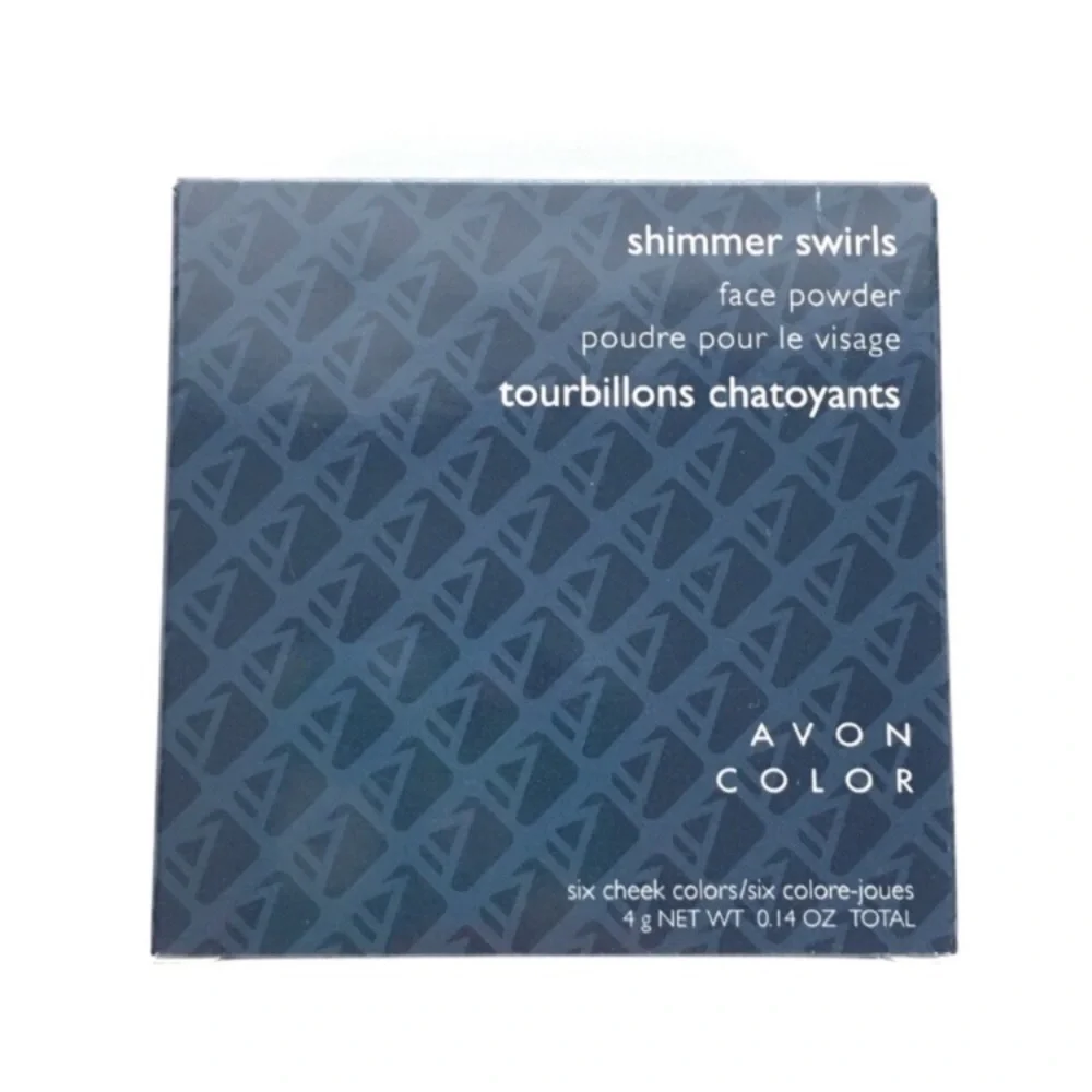 AVON Shimmer Swirls Face Powder Peachy Pleasures Blush Bronzer Contour